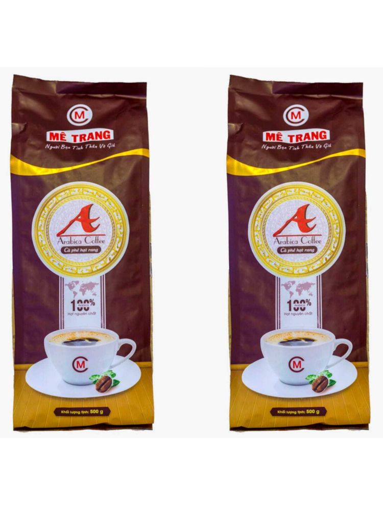 Кофе Me Trang Arabica зерновой 500 гр, 2 шт