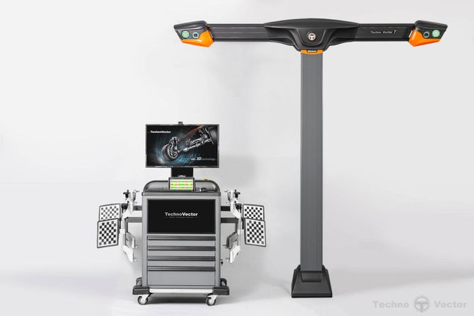 ТехноВектор (P 7202 TAS) стенд сход-развал 3D