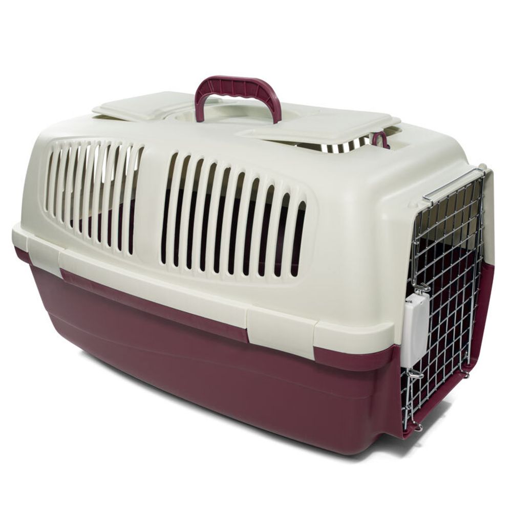 Переноска Triol FS02 для животных M бургунди 560х365х330 Переноска Triol FS02 для животных M бургунди 560х365х330