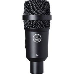 AKG P4 микрофон динамический для озвучивания барабанов, перкуссии и комбо