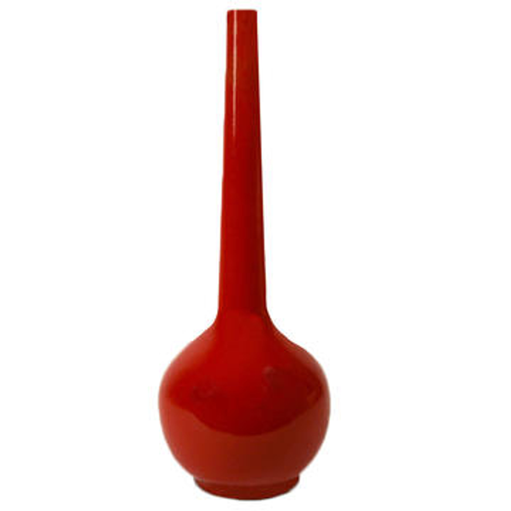 Ваза CERAMICS small neck h53 V2-C116/RED