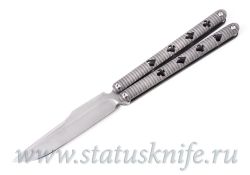 Нож Осаренко Дмитрий DOCK Balisong Damascusфотография - 1