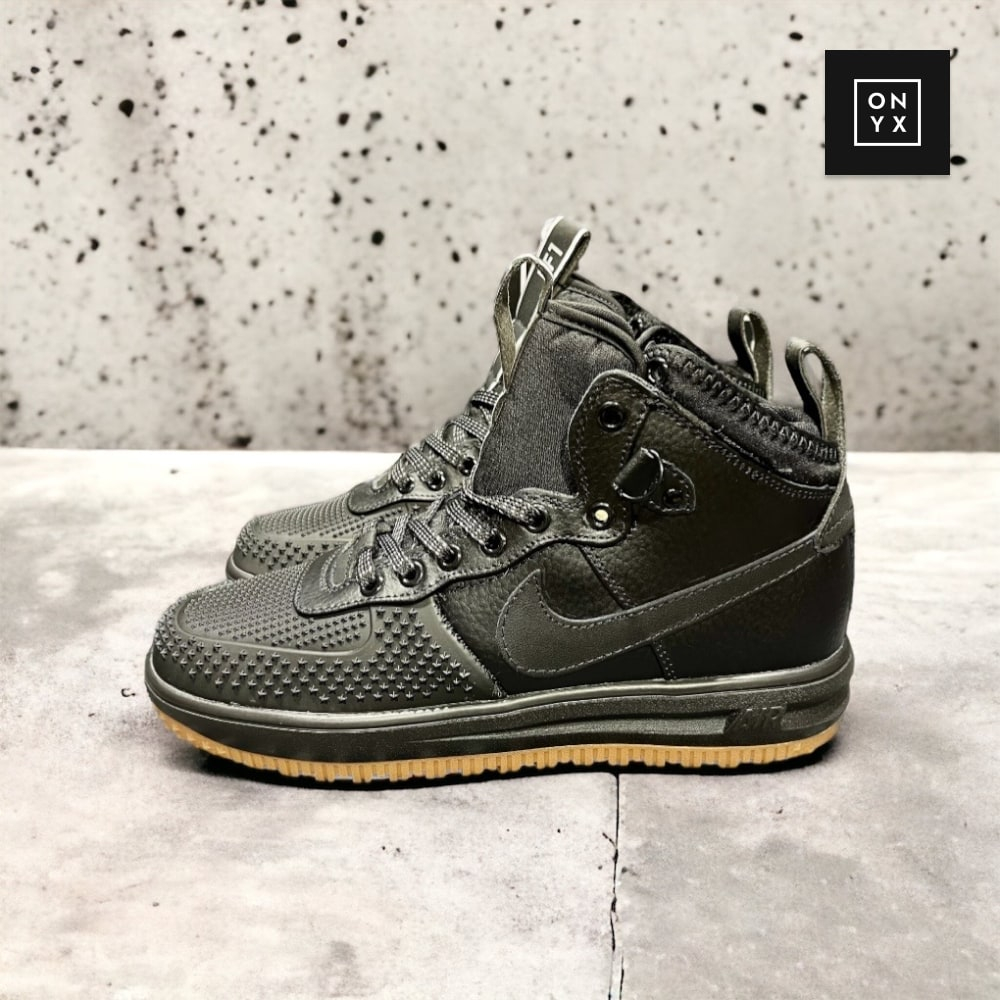 Nike Air Force 1 Lunar • Duckboot Black