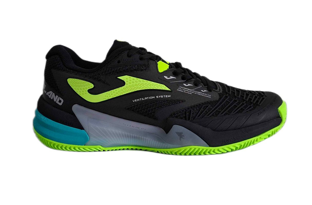 Мужские кроссовки теннисные Joma Roland 2601 Clay - black