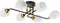 Потолочная люстра Andrea A8141PL-6BK Arte Lamp