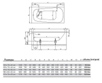 Ванна стальная Bette BetteForm 170x75 в комплекте с шумоизоляцией, белая 3710-000 AD