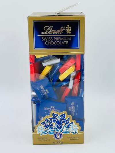 Шоколад ассорти LINDT Swiss premium chocolate Napolitains Carrier Box 500 г (Из Финляндии)