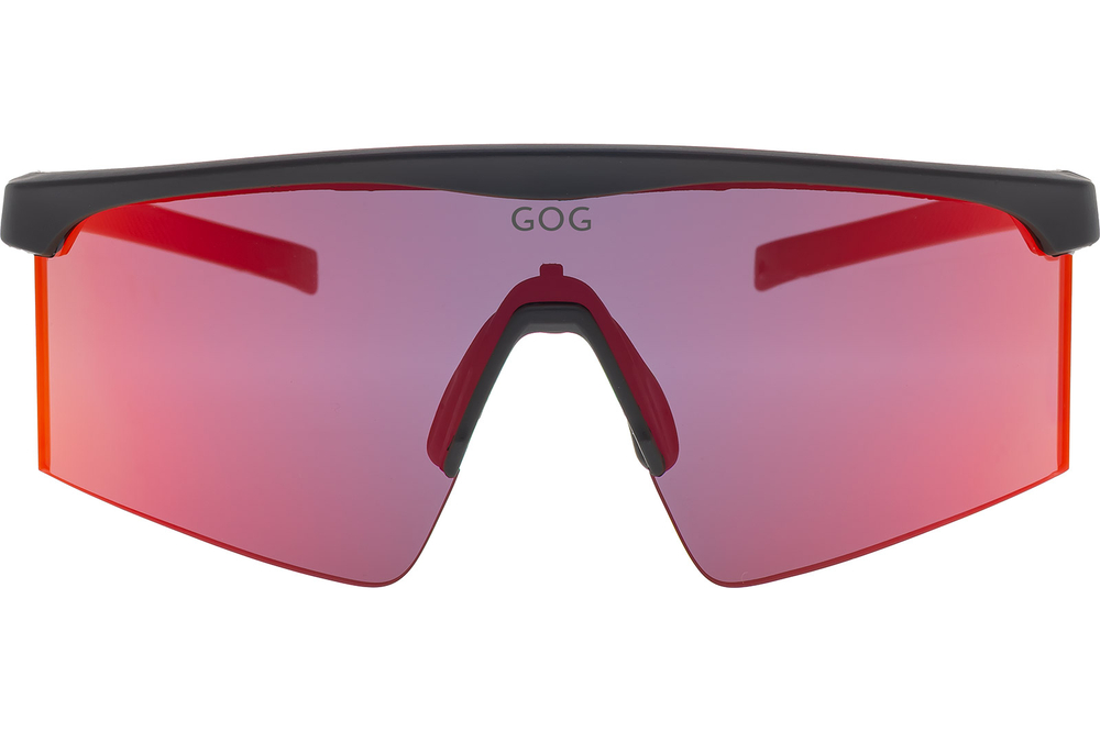 Спортивные очки с диоптриями GOG Sigurd / Matt Black / Reflex Black-Red