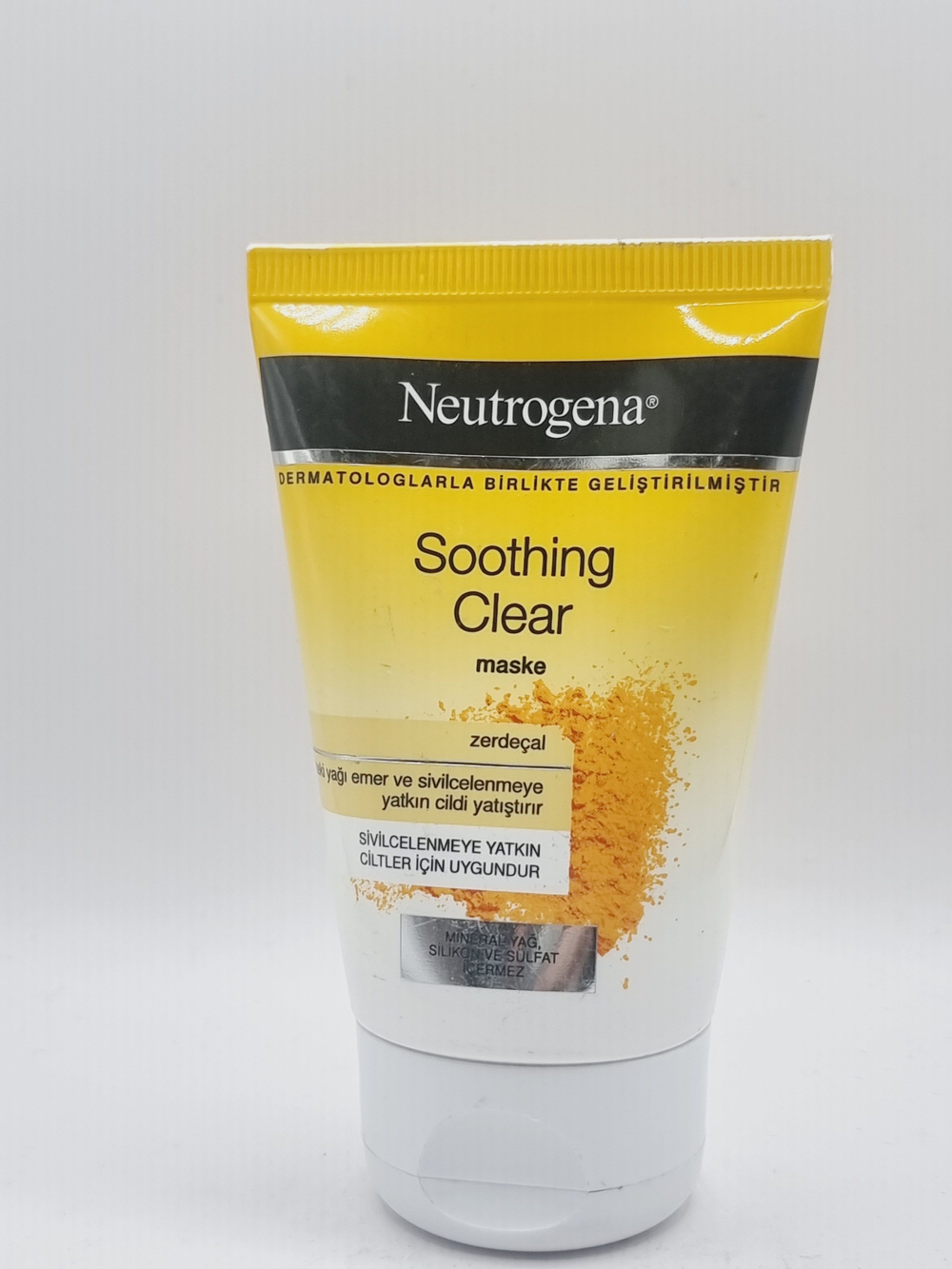 Neutrogena Успокаивающая маска для кожи лица, склонной к высыпанию, с куркумой 50 мл (Франция)