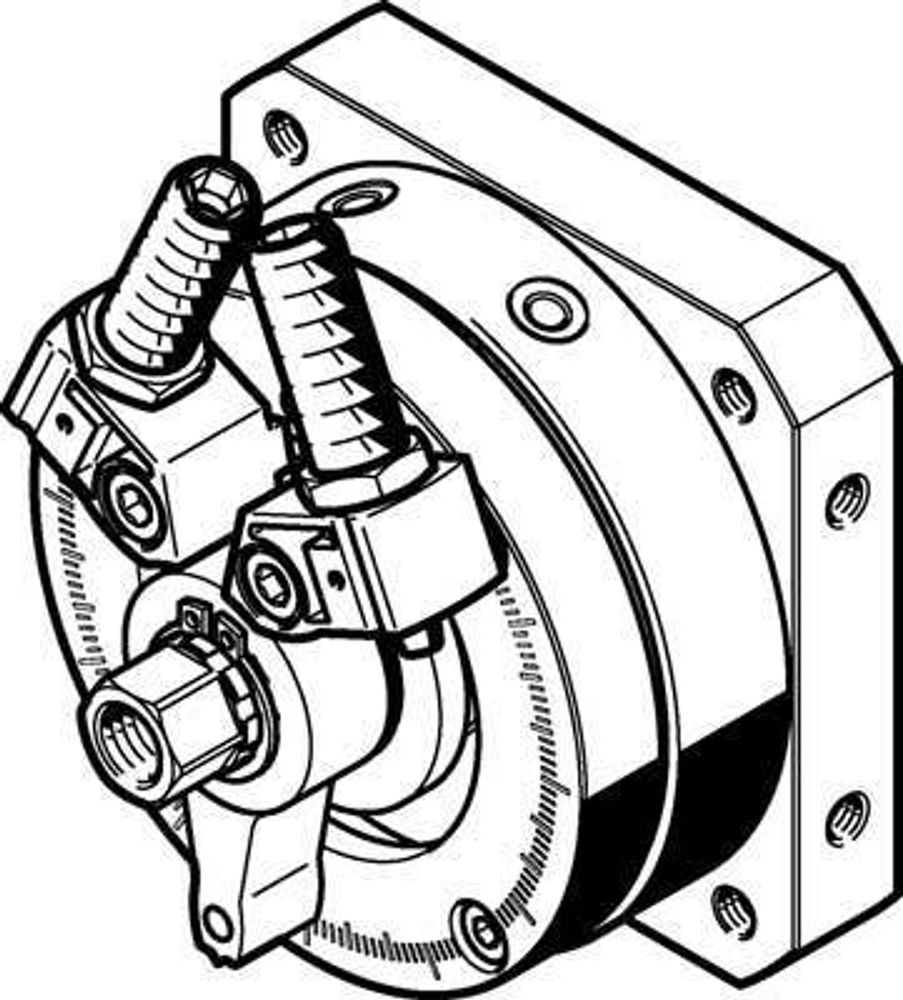 DSM-40-270-P1-FW-A-B Неполноповоротный привод