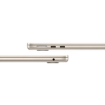Ноутбук Apple MacBook Air 15 (M4, 10C/10C), 24/512GB, Starlight (Сияющая звезда) MC6K4