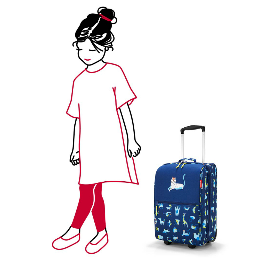 Чемодан детский trolley xs abc friends blue