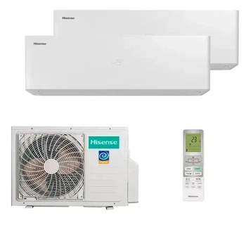 Мульти сплит-система Hisense на 2 комнаты (25+25 кв.м.) Vision в Москве