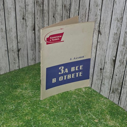 книга " За всё в ответе "