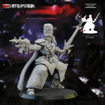Astra Militarum Vostroyan Firstborn Sergeant Сержант №5 меч и пистолет миниатюра для dnd, днд, pathfinder, фентези, Настольная игра, НРИ, Варгейм, РПГ