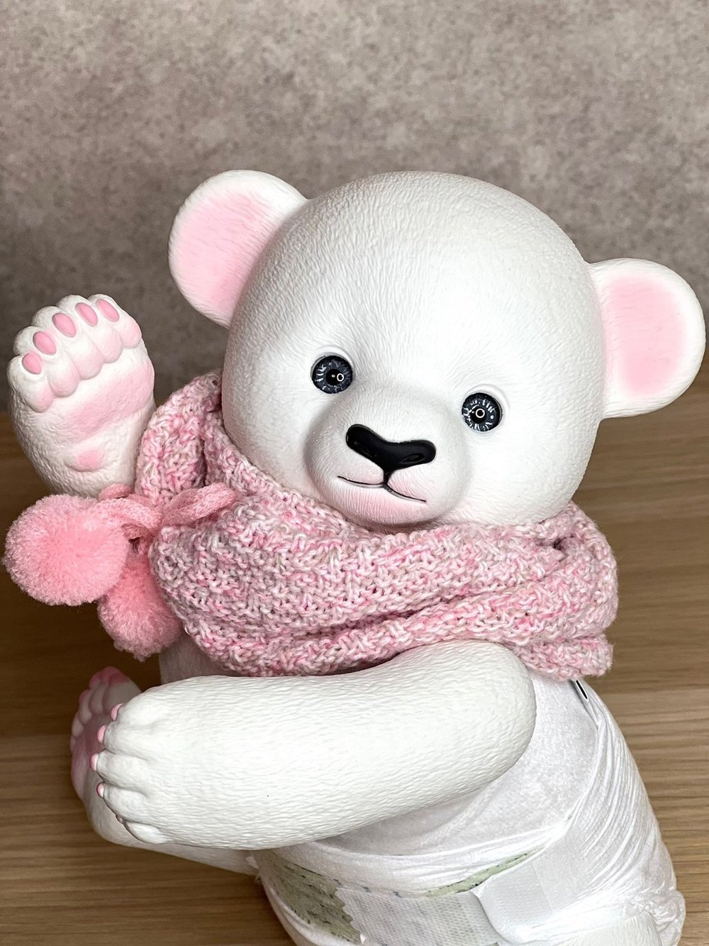 Игрушка мягконабивная 35см АниРеал Медвежонок (60160)