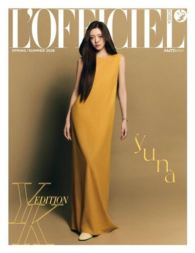 публикация L'OFFICIEL - 2026 SS ITZY YUNA B Type