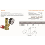 Группа безопасности для котла TIM JH-1024-мини 1,5 бар