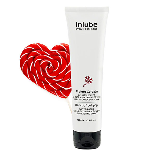 Водный лубрикант с алоэ вера и ароматом леденцов Nuei cosmetics Inlube Lollipop 100мл