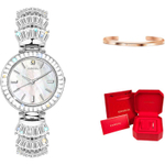 KANGOL Quartz Movement Metal Strap Watch Women"s Watch Mother of Pearl Color Watch Dial KANGOL K956