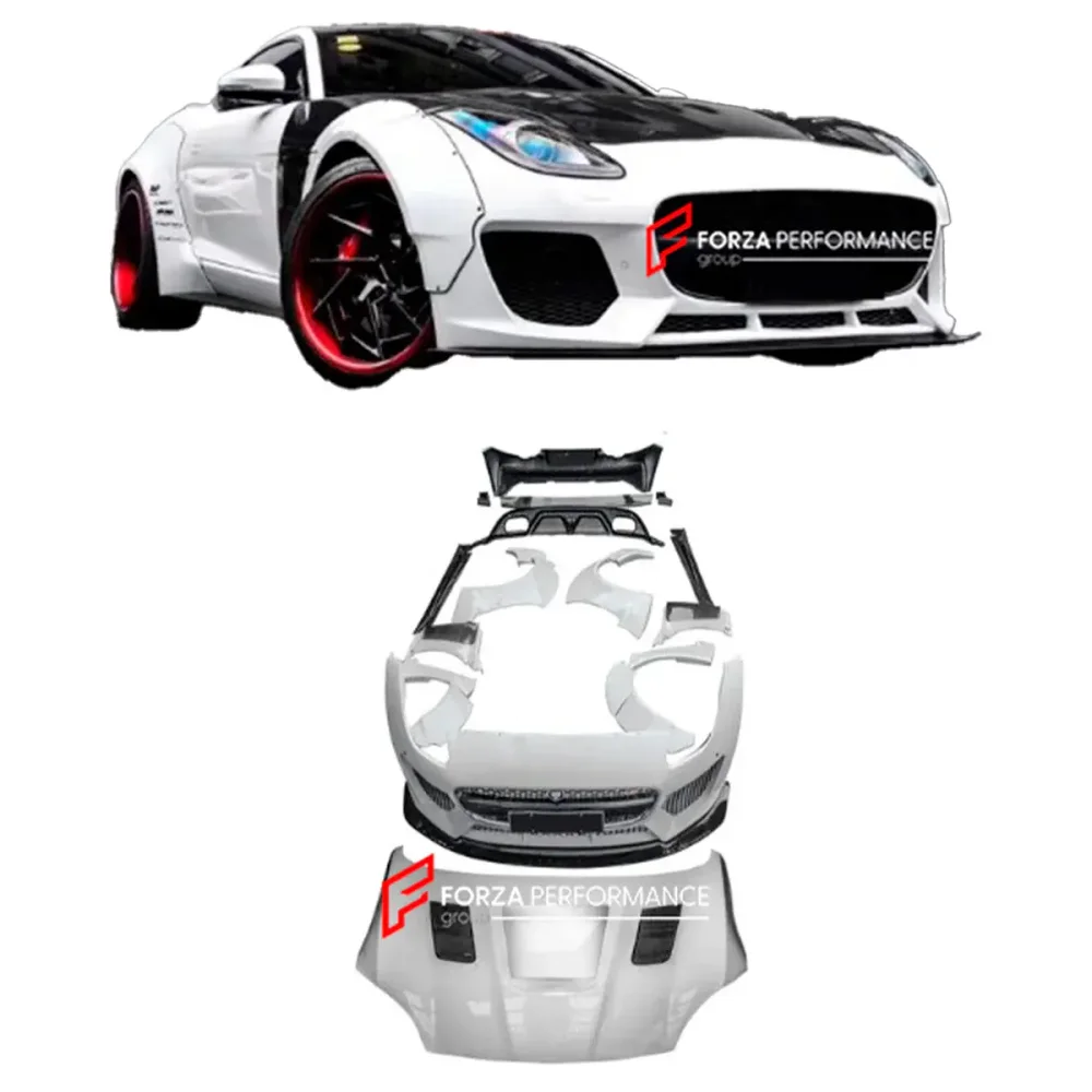 Карбоновый обвес для Jaguar F-Type X152 2014+ Ягуар