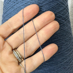 CASHMERE - Loro Piana; 100% кашемир; 1350м/100гр, (2/27); col. BLU HB 438, цвет: припылённый синий джинс;