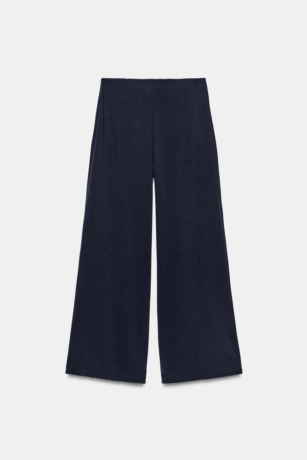 ZARA ШИРОКИЕ БРЮКИ, МОРСКОЙ СИНИЙ