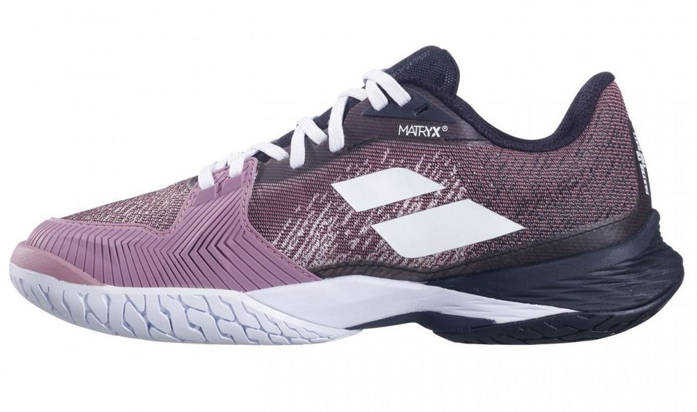 Женские Кроссовки теннисные Babolat Jet Mach 3 All Court Women - pink/black