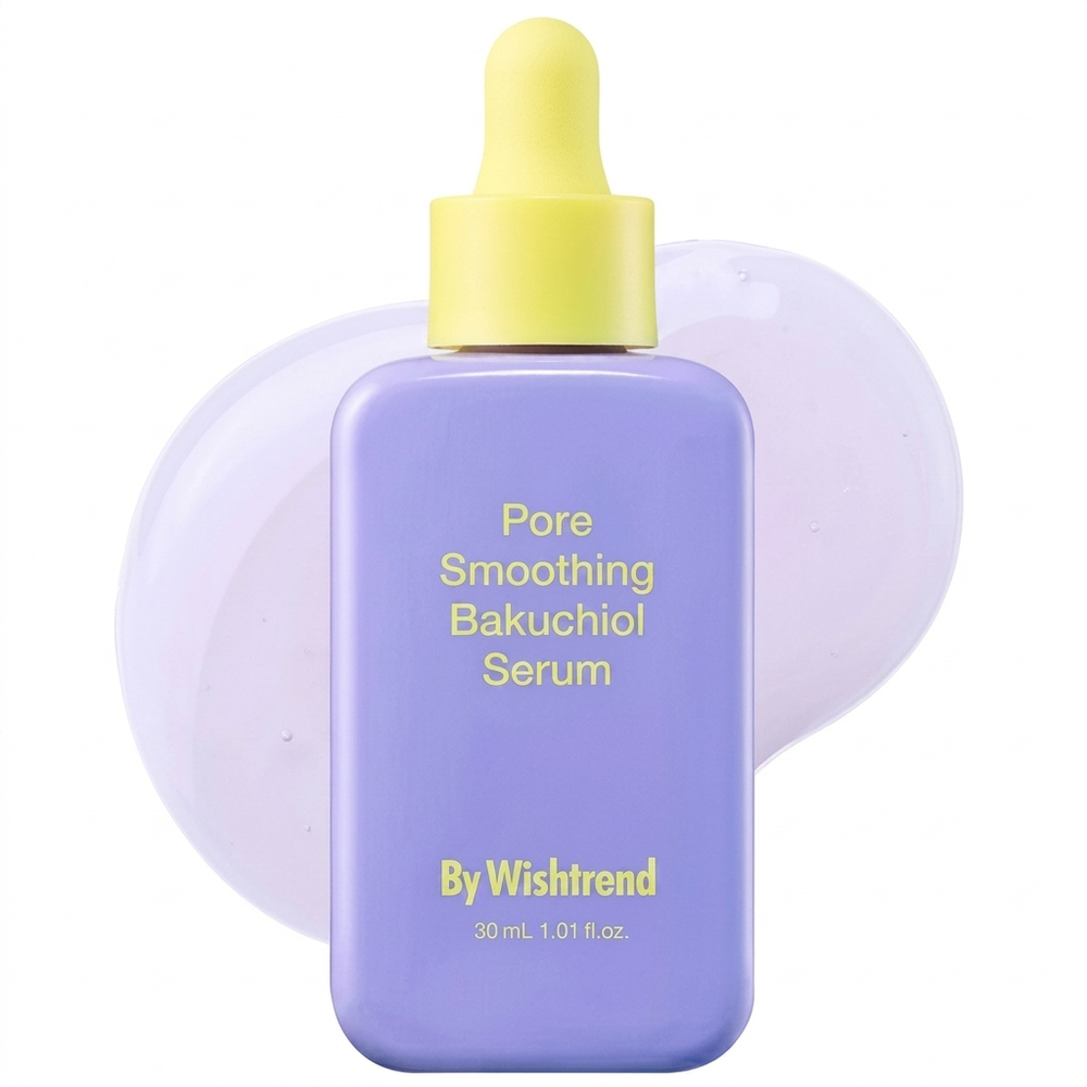 Сыворотка для сужения пор с бакучиолом By Wishtrend Pore Smoothing Bakuchiol Serum, 30мл