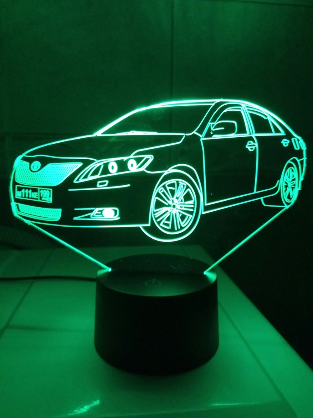 3Д-светильник "Автомобиль - Тайота Камри (Toyota Camry)"