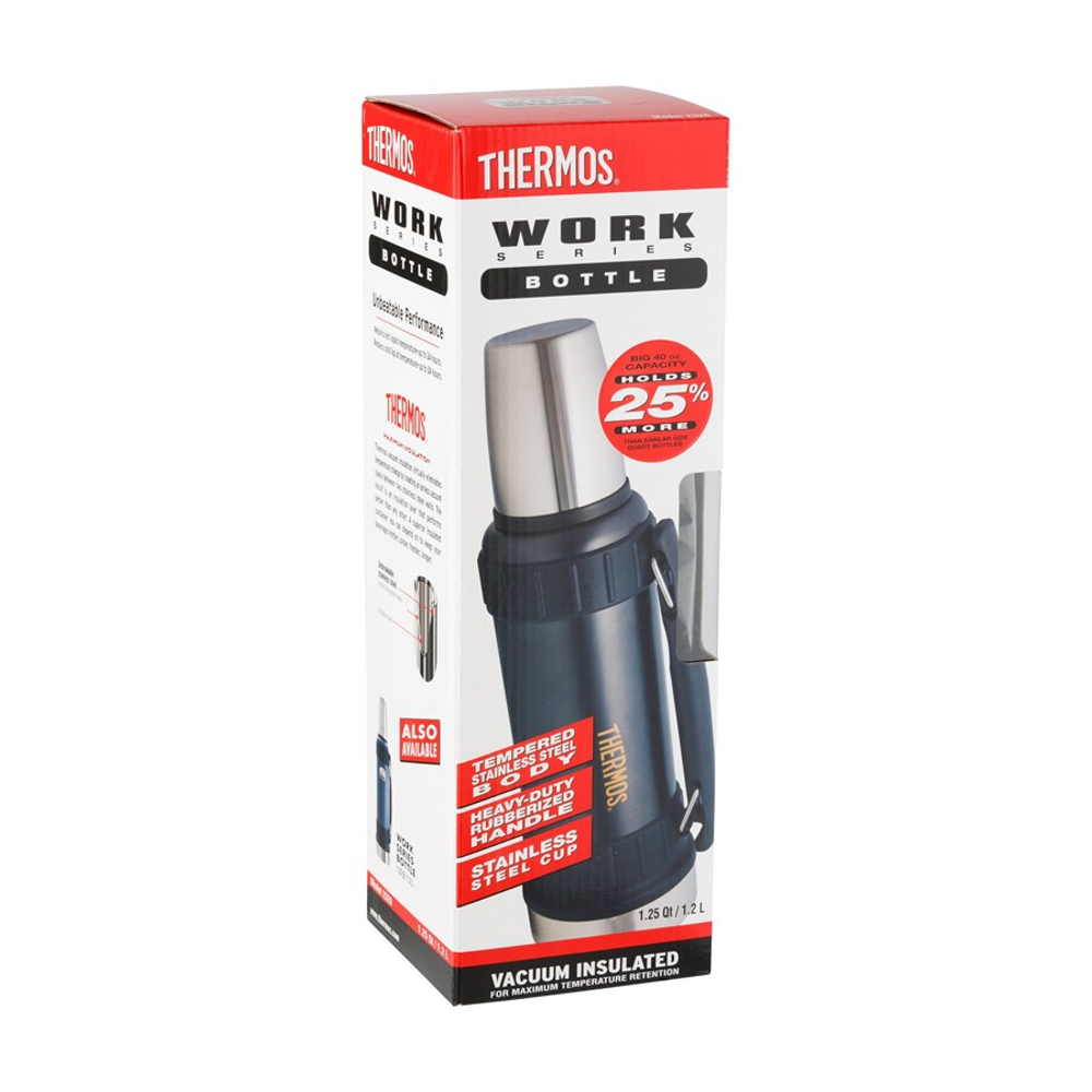 Термос Thermos  2520GM Stainless Steel (1,2 литра), темно-серый