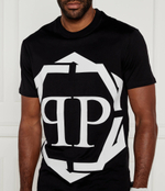 Футболка Hexagon Philipp Plein - черный(MTK7795 PJY002N)