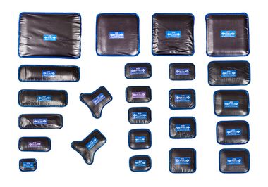 Пластырь ПР-86 х.в. (Пластырь резинокордный для ремонта радиальных шин) 245*340 мм - 3 сл. корда БХЗ ПР-86 хв