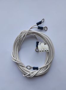 Провода для VPIS2 V2 на RM-6 ф-ий I и D: провод ПУГВ 1х1,0мм.-3х1м + 1х0,4м. коннектор 4Pin защелка. Наконечник кольцевой обжатый.