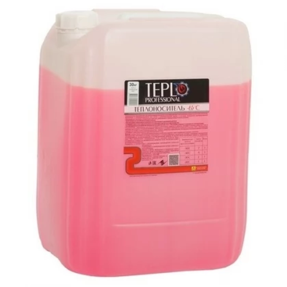 Теплоноситель "TEPLO Professional"  - 65 (этиленгликоль) 10 кг 00-00000442