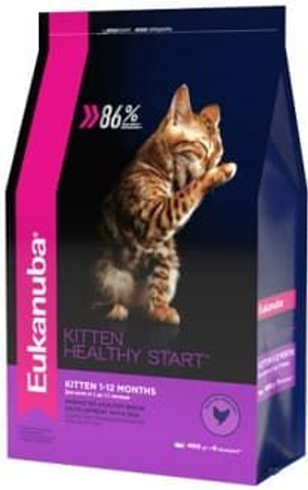 EUK Cat для котят с курицей 400 + 400г