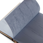 Smythson Ежедневник 2026 Panama Weekly Diary with Pocket, Navy