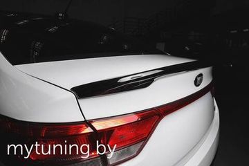 Лип спойлер для Kia Rio IV