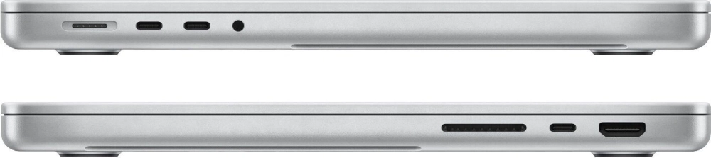 Ноутбук Apple MacBook Pro A2779 M2 Pro 10 core 16Gb SSD512Gb/16 core GPU 14.2" Liquid Retina XDR (3024x1964) macOS silver WiFi BT Cam (MPHH3LL/A)