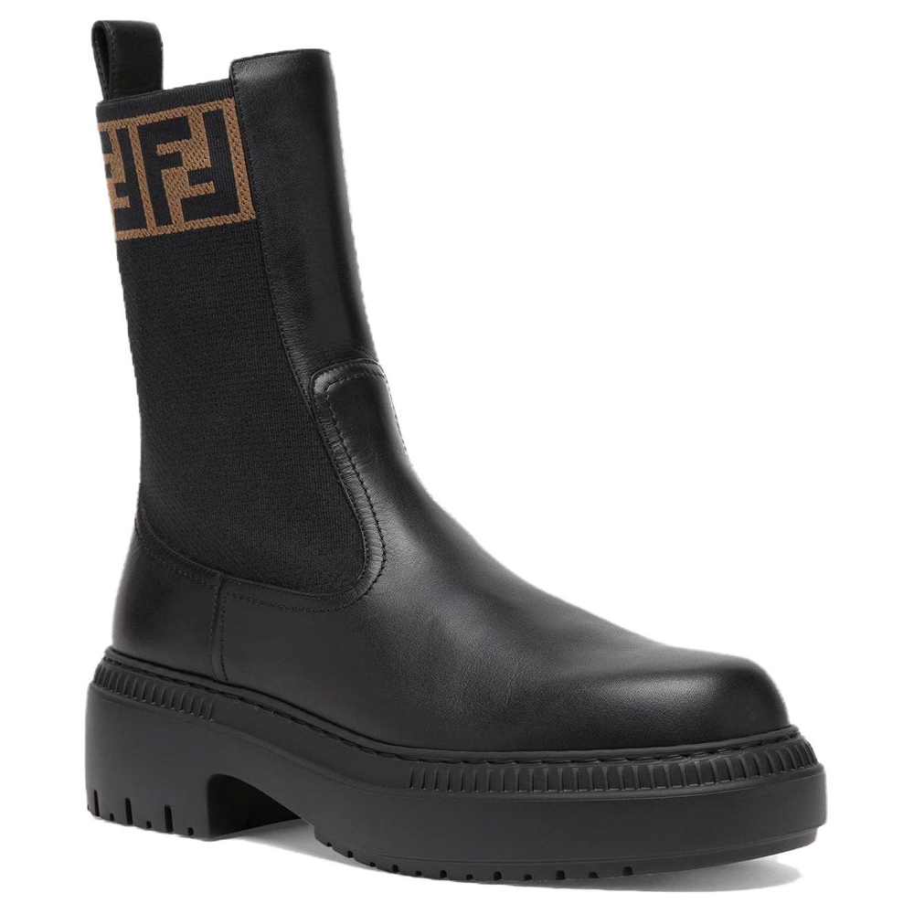 FENDI Domino Biker Boots Women"s