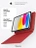 Чехол книжка для iPad 10 (10,9") Gurdini Milano Series Red