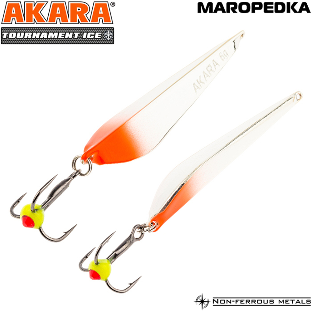 Блесна зимняя Akara Tournament Ice Maropedka 30 3 гр.3/Sil