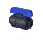 Кран шаровой компрессионный ПЭ Ду 26 1"x3/4" ВР/ВР Ру16 VALFEX 1210011100034