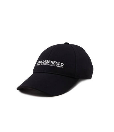 Кепка k/essential washed Karl Lagerfeld - черный(236W3422)