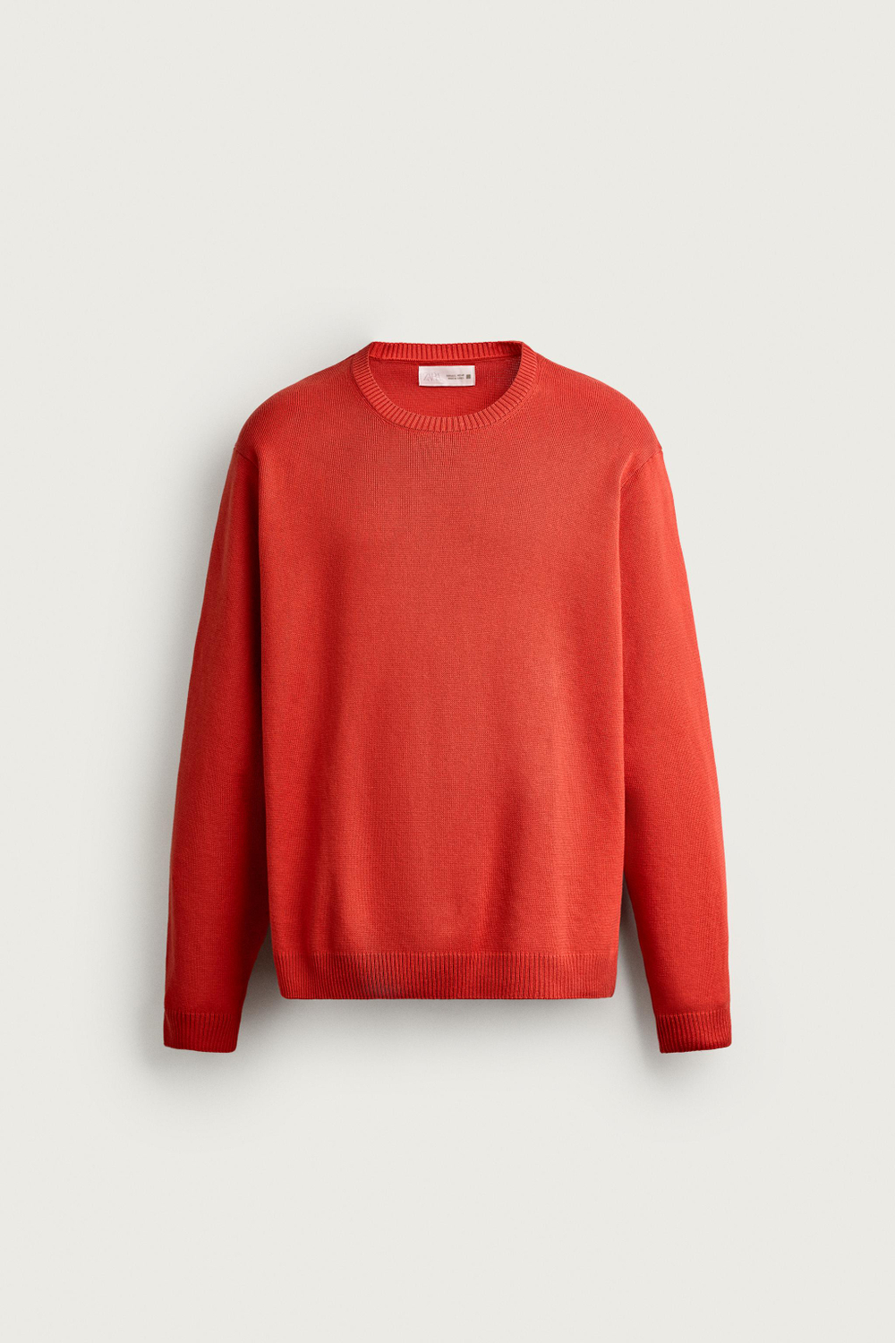 СВИТЕР ИЗ РЕЛЬЕФНОГО ХЛОПКА — ZARA