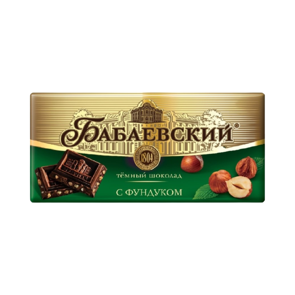 Шоколад "Бабаевский" с орехом 90гр