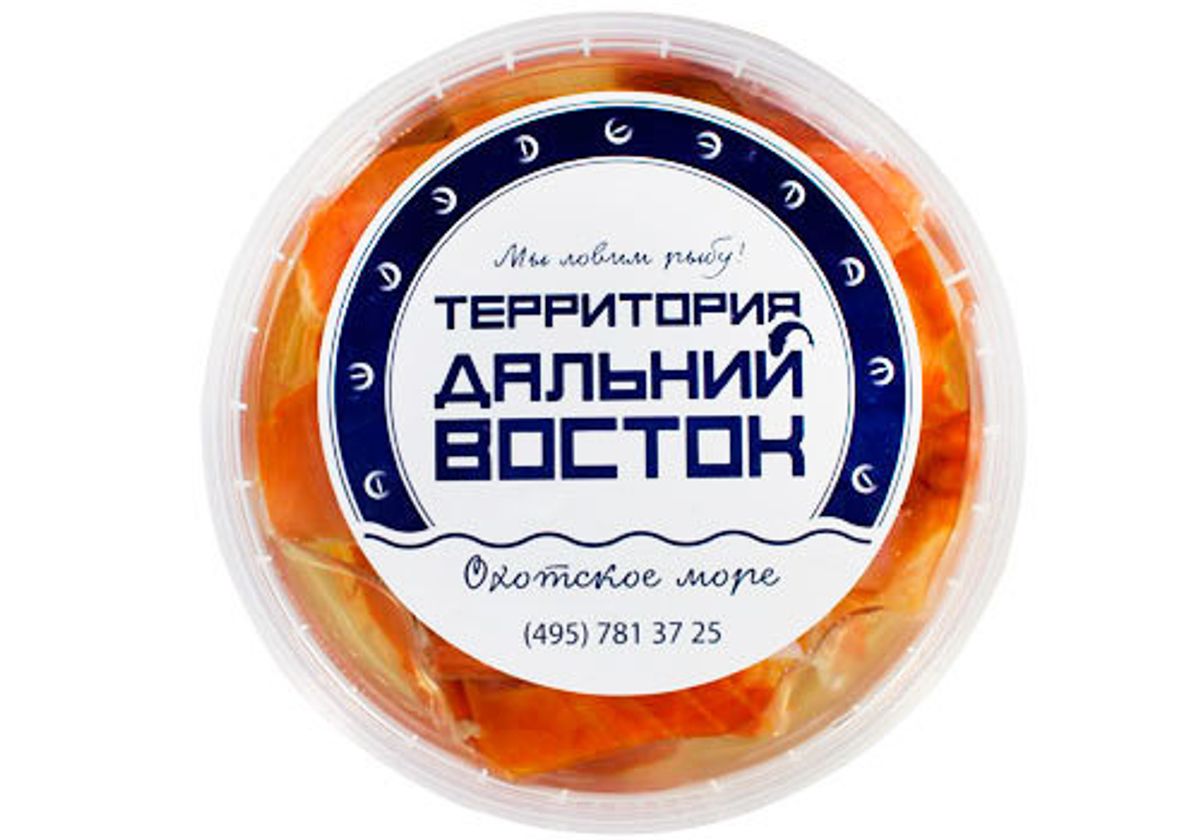 Кета х/к, филе в масле, 250г