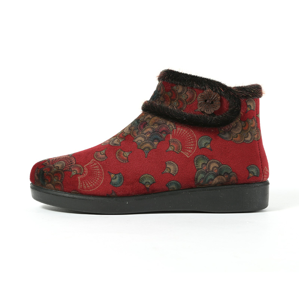 LAOMEIHUA Thermal Short Snow Boots Women"s
