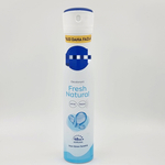 Женский дезодорант-спрей Fresh Natural 48-часовая защита от запаха 200 мл (Германия)