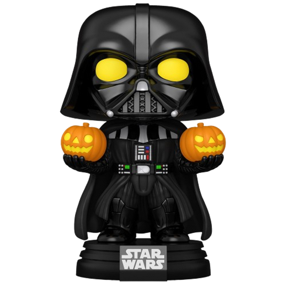 Фигурка Funko POP! Bobble Star Wars Darth Vader Holding Jack-o-Lanterns (SFX) 6"
